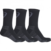 ASICS Multi Pack Training Crew Socks (Black) (3-Pack) (ZK2458.0090)